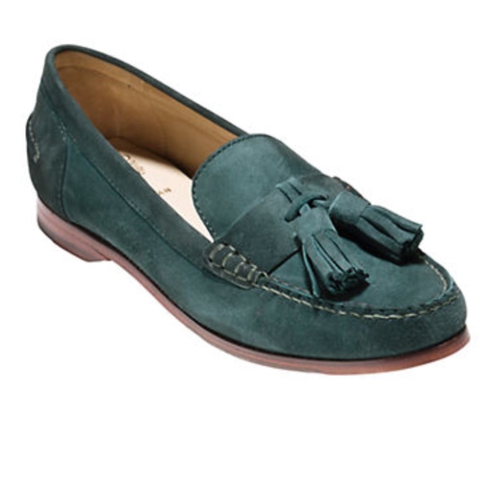 Cole Haan Green Loafers